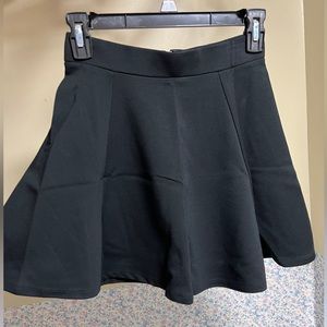 H&M mini skirt black xs